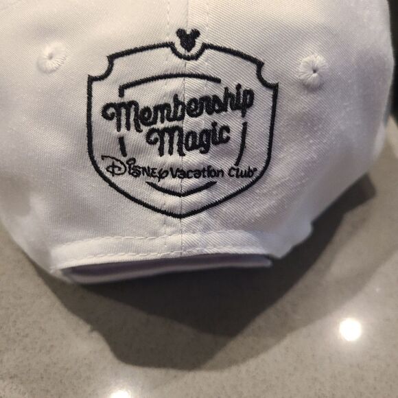 NWT Disney Vacation Club White Cap with Logo - Picture 3 of 5